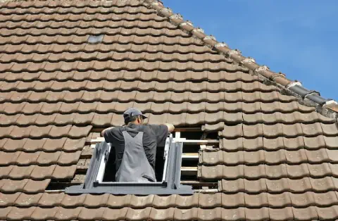 Pose de velux - Thenon